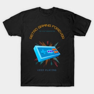 Retro gaming forever T-Shirt